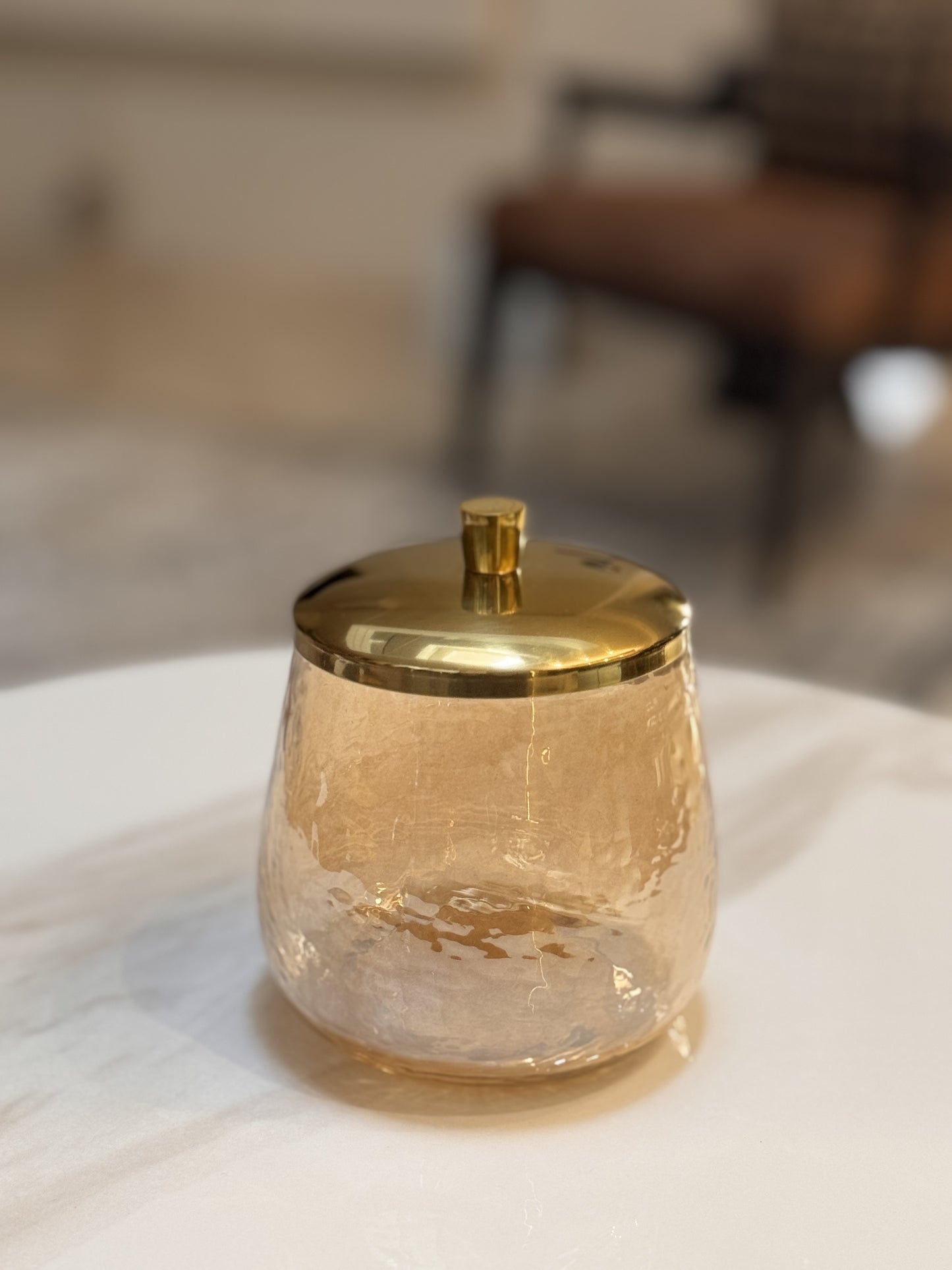 Shimmer Cotton Jar